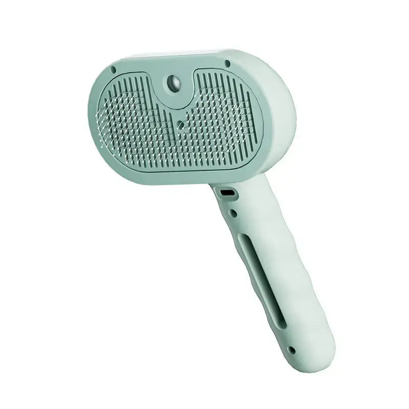 3-in-1 Rechargeable Steam Grooming Brush for Cats and Dogs - Self-Cleaning, Anti-Static, and Shedding Control for All Coat Types